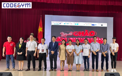 CODEGYM HUẾ- NHÀ TÀI TRỢ ĐỒNG HÀNH CÙNG NGÀY HỘI TÂN SINH VIÊN TẠI TRƯỜNG ĐẠI HỌC NGOẠI NGỮ- ĐẠI HỌC HUẾ