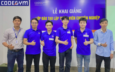 LỄ KHAI GIẢNG LỚP BOOTCAMP .NET CORE (PART-TIME) ĐẦU TIÊN TẠI CODEGYM HUẾ